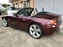 希少なメルローレッド&ベージュ革内装 2003(H15) BMW Z4 3.0i AT BT30 検R6/9迄 低走行 売り切り_画像2