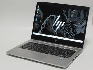 美品 HP EliteBook 830 G5 SSD 512GB第8世代 Core i5 8350U 3.60GHz 12GB Webカメラ 無線LAN HDMI Win11 13.3インチ フルHD Bang & Olufsen