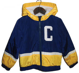  beautiful goods CHAMPION Champion child clothes KIDS reverse side boa nylon with a hood . stadium jumper jacket 120