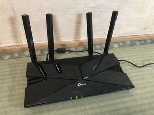 【即決！ジャンク品】tp-link AX1500 Wi-Fi6 ルーター【電源つきましたが、接続できません/使用感有り】Archer AX10【同梱OK】