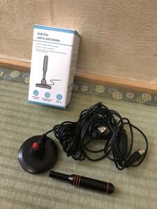 【即決！ジャンク品】DIGITAL HDTV ANTENNA テレビ アンテナ《動作未確認》【部品取り/修理できる方どうぞ/同梱OK】