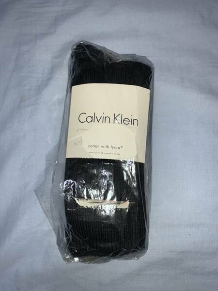 Calvin Klein　カルバンクライン　靴下 3足セットで！　メンズ　黒　ブラック ７～１２(24.5~29) 新品未使用品　宅急便送料無料 匿名発送