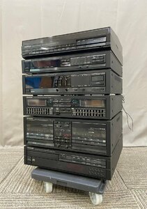 △9193　現状品　オーディオ機器　システムコンポ　KENWOOD T-9X/P-7x/A-7X/GE-900W/X-7WX/DP-7X　ケンウッド