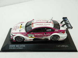 1/43　BMW　M3　DTM（E92）BMW　Team　RMG　Reinhold（A.Priaulx)　DTM　2013　№16【ミニチャンプス】