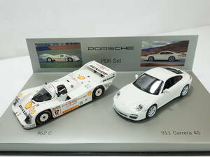 1/43　ポルシェ デザイン　DRIVER'S SELLECTION　PDK SET 962C Carrera4S【ミニチャンプス】