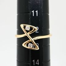 MIKIMOTO(ミキモト)箱付き!!《K18天然ダイヤモンドリング》J 1.8g 12.5号diamond ring 指輪 jewelry ジュエリー EA6/EA6_画像8