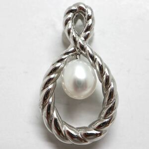 TASAKI(田崎真珠)《淡水パールペンダントトップ》F 約3.1g pendant 宝石 ジュエリー jewelry Pearl パール DB0/DB0