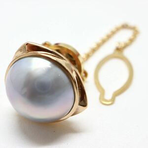 TASAKI(田崎真珠)《K14 マベパールタイタック》F 約6.7g パール pearl ジュエリー jewelry EA0/EA0