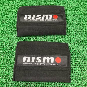 ♪♪NISMO ニスモ シートベルトカバー 2ヶセット 汎用品 ルークス ML21Sより取外し （W0694） ♪♪