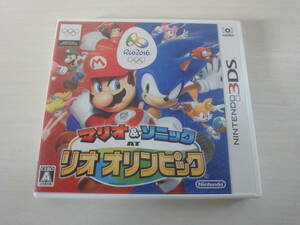 即決☆マリオ＆ソニック AT リオオリンピック★ Nintendo 3DS★3DSソフト★中古　送料無料　匿名配送