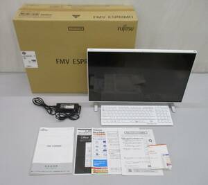 H0130-1A/ FUJITSU 富士通 ESPRIMO FH52/E3 FMVF52E3W PC デスクトップ 23.8型