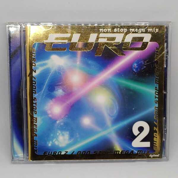 digibeat EURO 2 non stop mega mix ユーロ2 ノンストップ・メガミックス 廃盤CD　WARM WORLD(高瀬一矢 I've sound) ユーロビート パラパラ