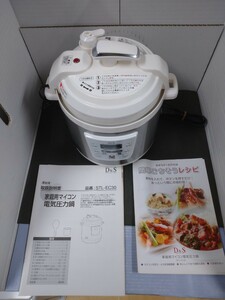 ☆家庭用マイコン電気圧力鍋 SATO SHOJI STL-EC30 2018年製 通電確認済み 中古美品