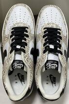 NIKE AIR FORCE 1 LOW RETRO BLACK-COCOA 白蛇 27cm 845053-104★ナイキsnakeスネークanimalココアスネークsafari蛇/ココア/エアーフォース_画像2