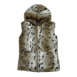 RARE Japanese Label Y2K Design fur vest 14th addiction share spirit ifsixwasnine obelisk TORNADO MART kmrii goa lgb archive 00s