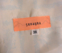 値下!! 即決有　スーナウーナ　Sunauna　プリント　ワンピース　３８　〒185_画像5