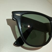 レイバン ウェイファーラー 2 Ray-Ban WAYFARER Ⅱ RayBan B&L USA製 usa ブラック ヴィンテージ 美品 ビンテージ サングラス ボシュロム _画像4