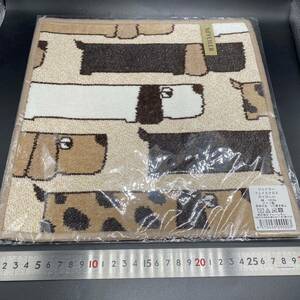 FEILER フェイラー タオルハンカチ dog いぬ 犬　イヌ　ダックスフント　no.33