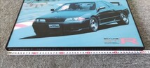 非売品　ジャンク　日産スカイライン GT-R パネルクロック 50×35cm　壁掛け時計 ポスター 額 自動車 ガレージ_画像6