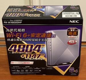 美品 NEC Aterm WX6000HP PA-WX6000HP