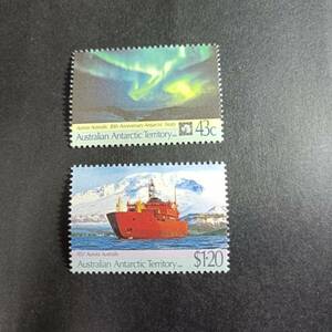 ★ オーストラリア 南極　未使用 切手　1991年　 2種完 ★状態 並以上と思います。