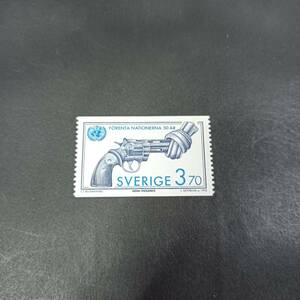 ★ スウェーデン　未使用 切手　1995年 1種完　★並以上と思います。☆ 国連50周年