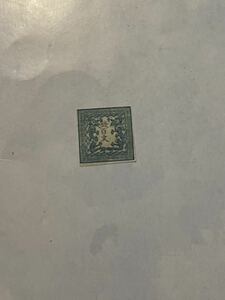 竜文切手　1871年　竜百文　100文　手彫切手　日本最初の郵便切手　Y1470