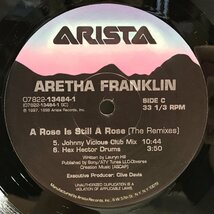 【US盤 2LP】ARETHA FRANKLIN / A Rose Is Still A Rose (The Remixes) / アレサ・フランクリン / ARISTA 07822-13484-1 ◆_画像5