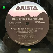 【US盤 2LP】ARETHA FRANKLIN / A Rose Is Still A Rose (The Remixes) / アレサ・フランクリン / ARISTA 07822-13484-1 ◆_画像2