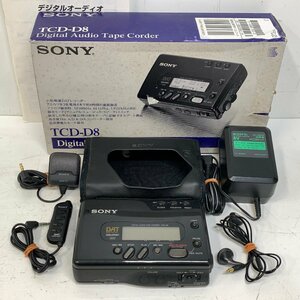 【ジャンク】SONY TCD-D8＜再生不可＞元箱・取説付き ソニー DATレコーダー MADE IN JAPAN □