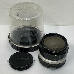 Nikon NIKKOR-O Auto 35mm F2 ケース付き ニコン MF単焦点広角レンズ ニッコール □