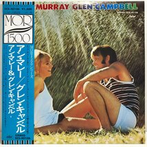 【LP】アン・マレー、グレン・キャンベル / ANNE MURRAY & GLEN CAMPBELL / 帯 OBI 解説・歌詞付 CAPITOL ECS-40106 ▲_画像1