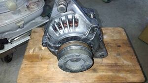  Nissan Skyline ER33 4-door latter term RB25DE original alternator Mitsubishi 23100-08E15 Dynamo 