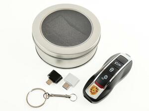 512GB！ 大容量　USBメモリー 512GBモデル 新品　PORSCHE ポルシェ キー型