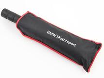 【BMW Motorsports】Mスポ　折り畳み傘　赤ライン （検：GT WORLD CHALLENGE DTM GT300 GT500）_画像2