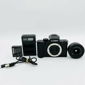 【良品】パナソニック Vlog ミラーレス一眼カメラ ルミックス G100K 標準ズームレンズキット ブラック DC-G100K-K Panasonic