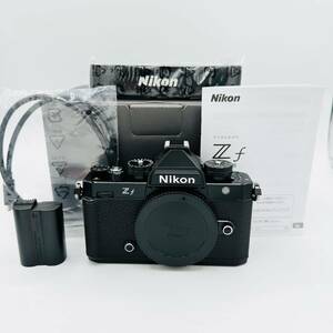 【ほぼ新　411ショット】Nikon Z f ボディ ミラーレス一眼 フルサイズ ニコン