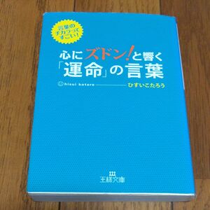 心にズドン！と響く「運命」の言葉　言葉のチカラってすごい！ （王様文庫　Ｄ３１－２） ひすいこたろう／著