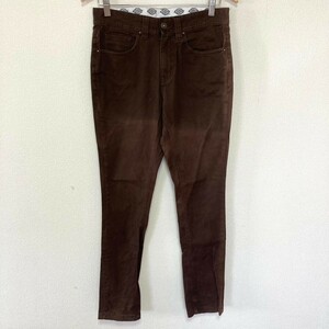 H6577NL Dickies ディッキーズ サイズ28インチ (S位) スキニーパンツ ストレッチ素材 ワークパンツ ダークブラウン メンズ スリムパンツ