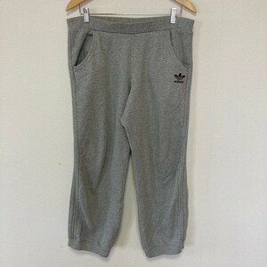 H6571NL adidas アディダス サイズM スウェットパンツ 裏起毛 スポーツウェア グレー メンズ スポカジ 古着 イージーパンツ トレフォイル