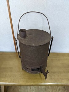 昭和レトロ練炭火鉢 アンティーク 古民具 インテリア