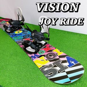 VISION ビジョン 板 JOY RIDE ビンディング付き スノーボード