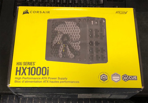 新品未開封 10年保証有 Corsair HX1000i CP-9020259-JP 2023年式 1000W 12VHPWR 対応 電源 RTX4090 RTX4080 RTX4070 SUPERに