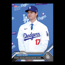 【移籍記念】大谷翔平　Shohei Ohtani - 2023 MLB TOPPS NOWTopps JP Card OS-23 MVP ドジャース　1_画像1