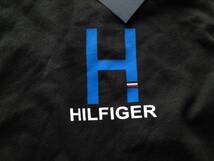 【既決USA】トミーヒルフィガー★TOMMY HILFIGER@完売胸元&袖刺繍【TH Flag 】ロゴ入長袖Tシャツ【TH Logo Graphic Long Sleeve Tee】黒@S_画像5