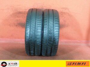 195/60R16●DUNLOP ENASAVE RV505 / 中古 ★ 2本(T-5681A)送料無料/沖縄別途