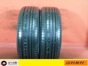 215/60R17●YOKOHAMA BLUEARTH-RV RV03 / 中古 ★ 2本(T-5676A)送料無料/沖縄別途