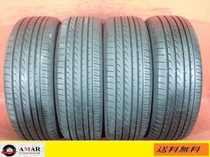 195/65R15● YOKOHAMA BLUEARTH- RV-02/ 中古 ★ 4本(T-5725A)送料無料/沖縄別途