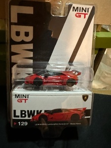 1/64 MINI GT 129　LB WORKS ランボルギーニー ウラカン GT-Rosso Mars