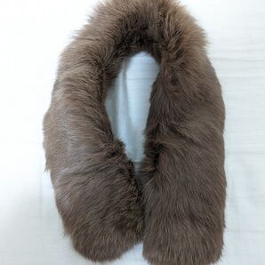 お値下げ マフラー 毛皮 フォックスファー 美品